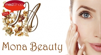 Mona Beauty: Омолаживающая процедура EYELIFT для кожи вокруг глаз с эффектом ботокса с косметикой CHRISTINA
