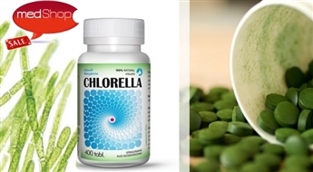 Chlorella BIO - таблетки хлореллы, 400 шт! Источник белка и необходимых для полноценного питания