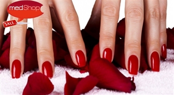 Классический маникюр + стойкое покрытие Gelish для идеально ухоженных рук до 3 недель