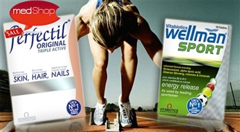 Vitabiotics: vitamīni  WELLMAN Sport  vai Perfectil (30 tabletes)