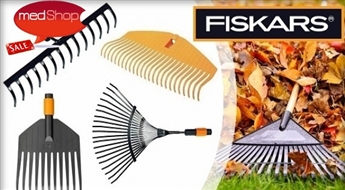 Садовая техника FISKAR: Грабли и  Ручка грабли