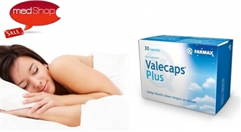 FARMAX: Valecaps Plus  - натуральное средство для крепкого сна и спокойствия