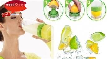 Pudele ar citrusspiedi - Sāc rītu ar svaigu vitamīnu devu!