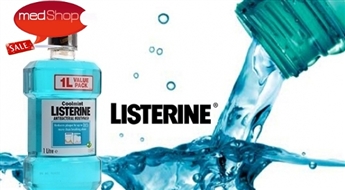 Antibakteriāls mutes skalojamais šķīdums LISTERINE  1L iepakojumā