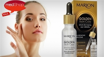 Intensīvas iedarbības hialuronskābes serums sejai, kaklam un dekoltē (20 ml)