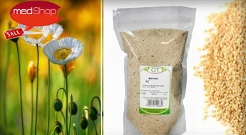 Baltās magoņu sēklas (1 kg) - ēdiena garnējumam, biezināšanai vai pildījumam