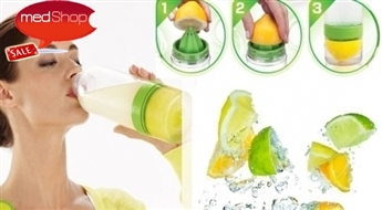 Pudele ar citrusspiedi - Sāc rītu ar svaigu vitamīnu devu!
