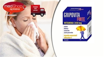 GRIPOVITA FORTE KARSTAIS DABAS VIELU DZĒRIENS AR C VITAMĪNU PASARGĀS NO SAAUKSTĒSANĀS UN VĪRUSIEM