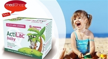 FARMAX: ActiLac baby pulveris zarnu trakta mikroflorai (30 paciņas)
