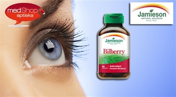 Препарат Jamieson® Bilberry N60 с экстрактом черники для здоровья глаз и хорошего зрения