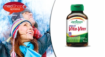 Jamieson VitaVim multivitamīni pieaugušajiem. Sagaidi ziemu ar lielisku pašsajūtu!