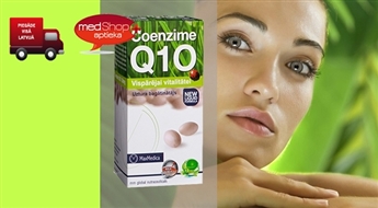 Coenzime Q10 - saglabā jaunību un stiprina imunitāti.
