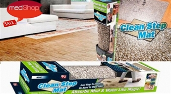 Супервпитывающий коврик Clean Step  для прихожей