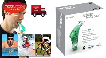 POWERbreathe Plus - jaunās paaudzes elpošanas muskuļu trenažieris