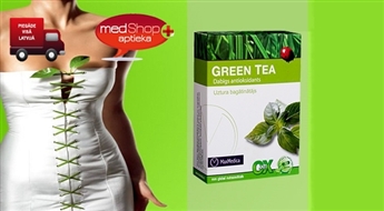 Green Tea - мощный антиоксидант. Тонизирует  и прибавляет энергию!