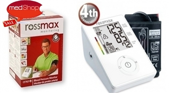 Jaunākās paaudzes automātisks asinsspiediena mērītājs Rossmax CF707f Deluxe