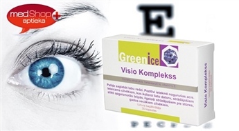 Для здоровья глаз и остроты зрения - Greenice Visio komplekss