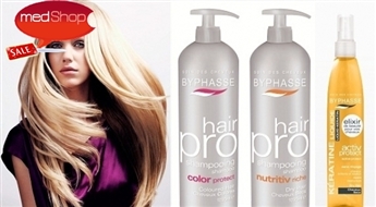 Шампуни BYPHASSE PRO для красивых и ухоженных волос