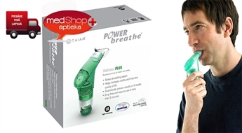 POWERbreathe Plus - jaunās paaudzes elpošanas muskuļu trenažieris