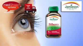 Препарат Jamieson® Bilberry N60 с экстрактом черники для здоровья глаз и хорошего зрения