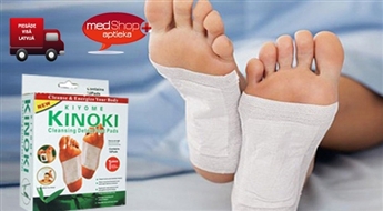 KINOKI Detox: биопластыри для эффективной и легкой очистки организма от токсинов и шлаков