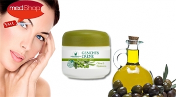 HERBAMEDICUS Olive & Hyaluron крем для лица для интенсивного питания и увлажнения
