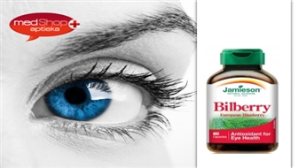 Jamieson® Bilberry N60 с экстрактом черники для здоровья ваших глаз