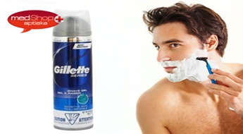 Гель для бритья GILLETTE Sensitive Skin (200мл)