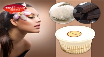 Pasakainiem Pirts/Vannas/SPA rituāliem: ķermeņa skrubis ŠOKOLĀDE 400ml no KIRO Cosmetics. Ļaujies šokolādes vilinājumam...