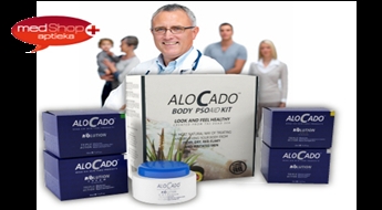 Комплект средств по уходу за телом Alocado PSOAID для борьбы с псориазом