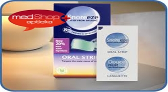 Палатальные полоски от храпа Snoreeze