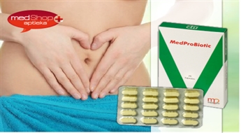 MedProBiotic- комплекс микроорганизмов для восстановления здоровой микрофлоры кишечника.