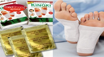 KINOKI Detox bioplāksteri efektīvai un vieglai organisma attīrīšanai no toksīniem un šlakvielām.