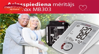 Šveices precizitates automātisks asinsspiediena mērītājs Rossmax MB303