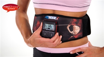 Fitnesa josta Abtronic X2 - izteiksmīgs muskuļu reljefs bez vingrinājumiem