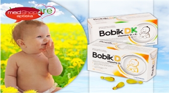 Витамин D3 для младенцев и детей Bobik D
