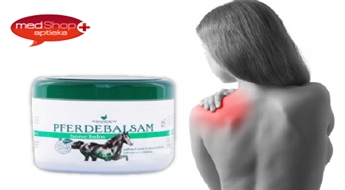 HERBAMEDICUS PFERDEBALSAM balzāms ķermenim atvēsina un noņem saspringumu!