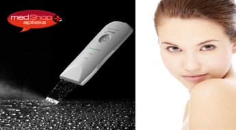 Veselīga un gluda āda kā pēc salona apmeklējuma! Derma-F profesionālā ultraskaņas mikrodermabrāzijas ierīce