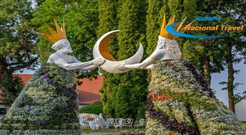Lietuva; 31.08.19-Ziedu festivāls Pakrojas muižā Sapnis vasaras naktī,karameļu darbnīcas apmeklējums, Krusta kalns un Šauļi.