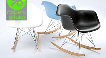 Stilīgais Charles Eames Style RAR šūpuļkrēsls ar 30% atlaidi!