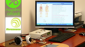 Vispārēja veselības pārbaude ar biorezonanses metodi -40%!
