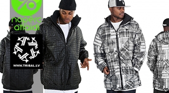 Karl Kani, Tribal Gear, Pelle Pelle virsjakām un vestēm 35% atlaide!