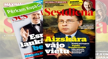 Абонемент журнала "Sestdiena" 6 или 11 месяцев