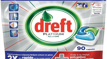 DREFT PLATINUM 90.gab trauku mazgājamās mašīnas kapsulas