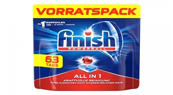 Finish All in one 63.gb trauku mazgājamās mašīnas tabletes