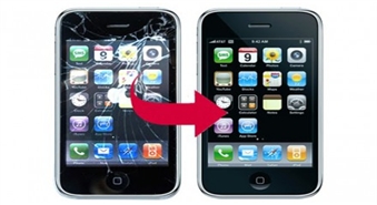 О, у тебя новый iPhone?!  Нет, я только заменил стекло, к тому же с невероятной скидкой — 50%!