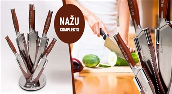PIEGĀDE VISĀ LATVIJĀ!EDENBERG DELUX nažu komplekts (8 gab)!