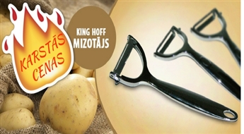 Очиститель для овощей King Hoff из нержавеющей стали! Качественное и удобное устройство на твоей кухне!