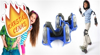 Колеса-ролики для детей Flashing Rollers всего за 1.99 Eur!