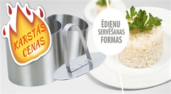 King Hoff ēdienu servēšanas formu 3 daļīgs komplekts tikai par 0.99 EUR!